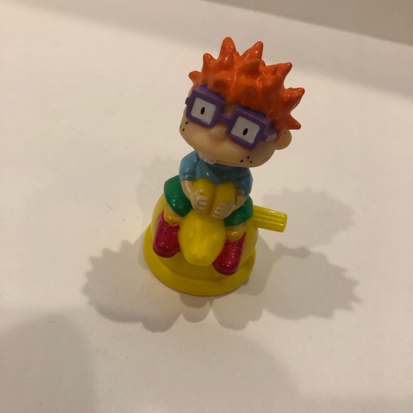 Nickelodeon Rugrats Figures Lot of 2 (Angelica and Chuckie) - Picture 7 of 8